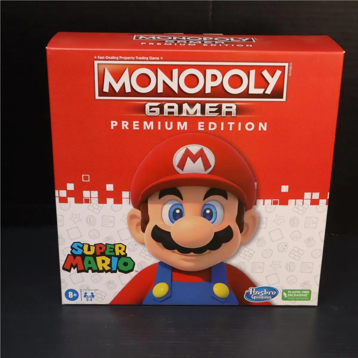 Super Mario Monopoly Gamer Premium Edition Board Game Hasbro
