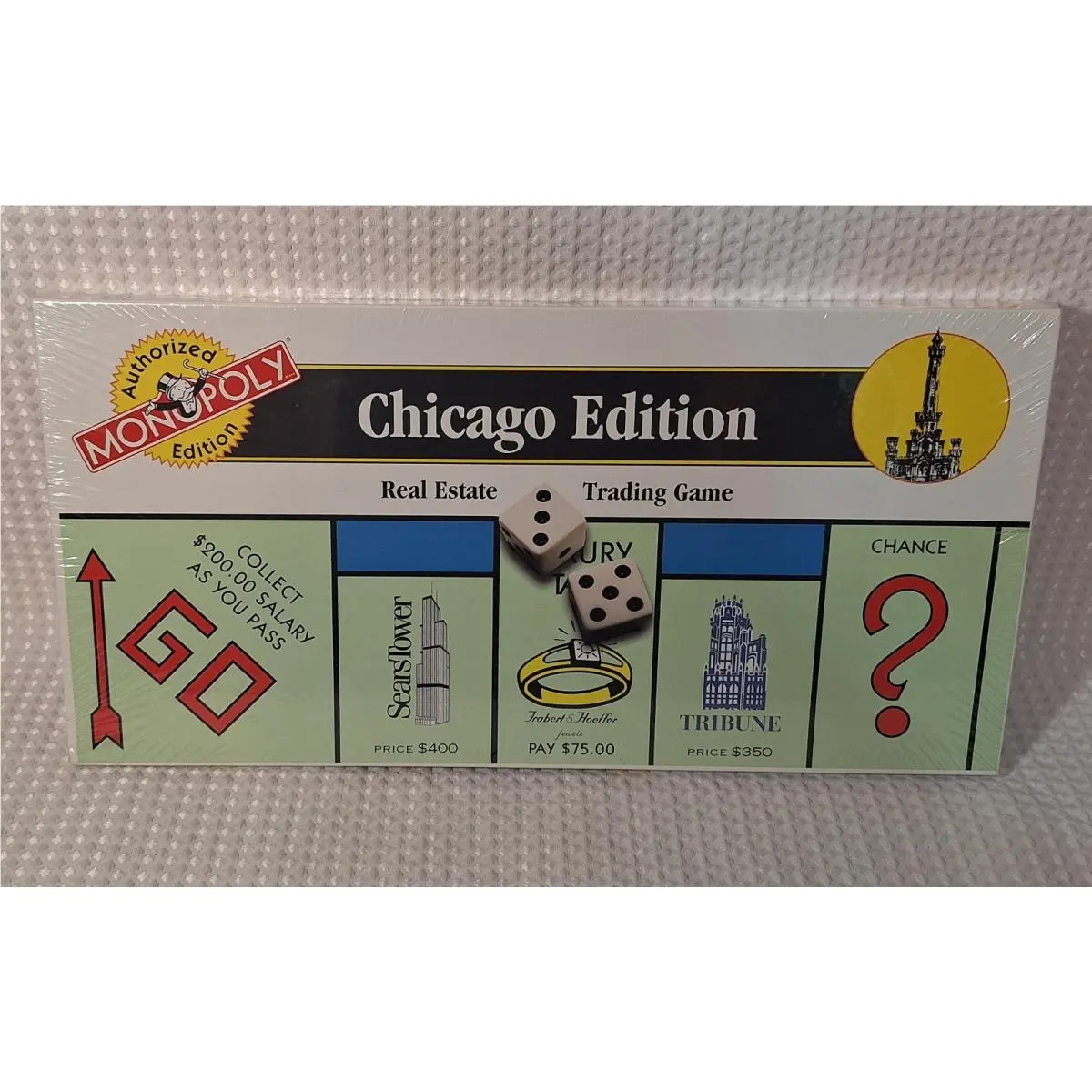 Vintage 1996 Monopoly Chicago Edition Board Game Hasbro Usaopoly