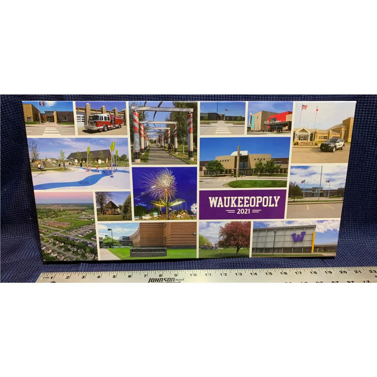 Waukeeopoly - Waukee Iowa Monopoly - 2021 - Complete - Open - Never Played