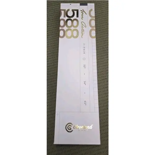 Cleveland Tour Action Reg. 588 Limited Edition Wedge Set 52° 56° 60° Steel Stiff