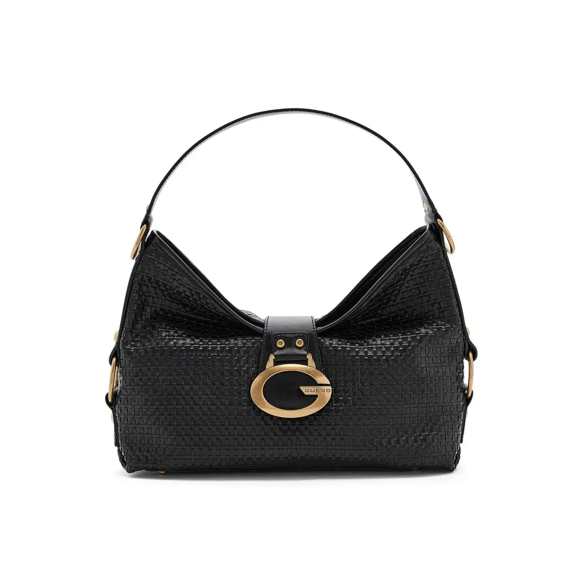 Woman`s Handbags  Camden Shoulder Bag Black 1 by Guess