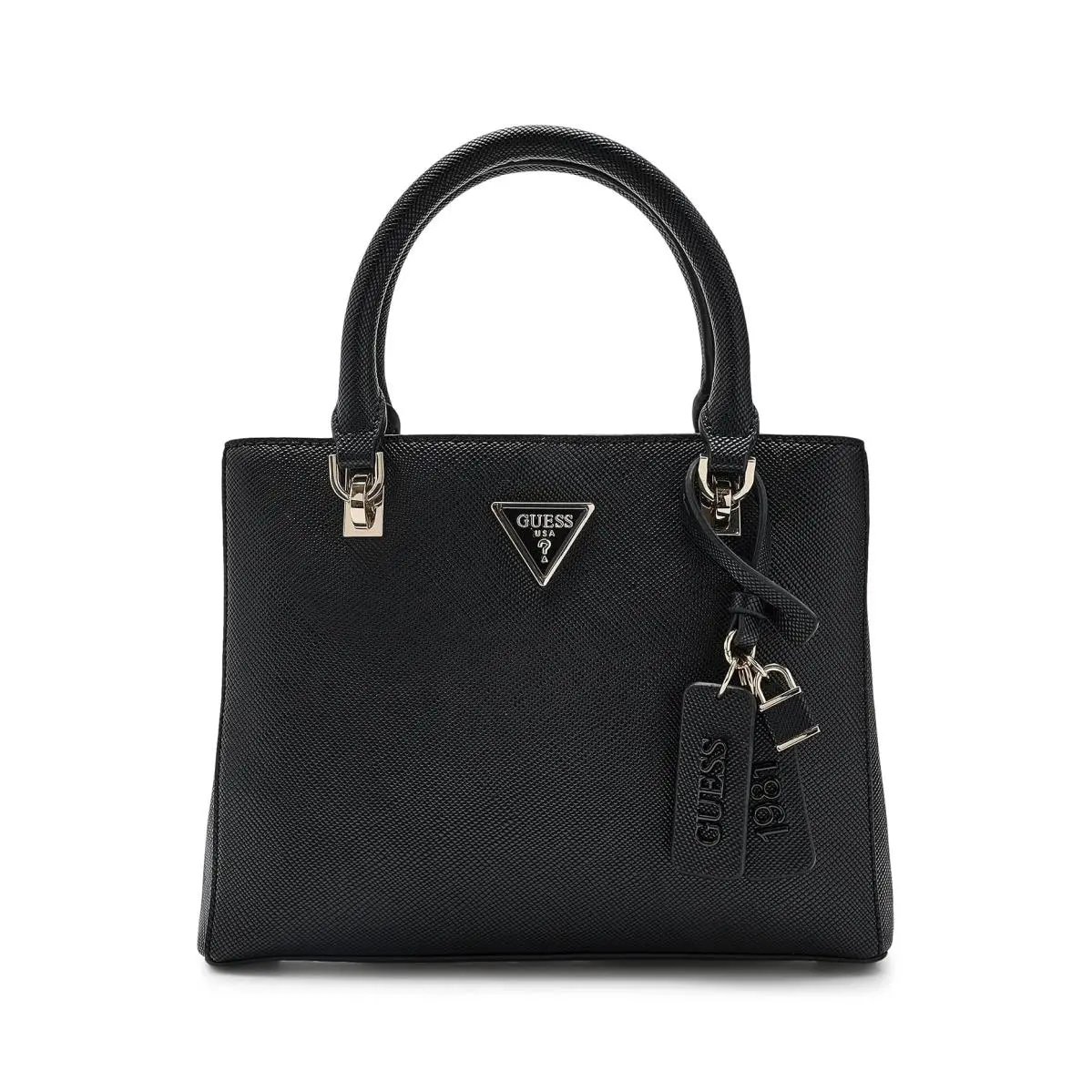 Woman`s Handbags Guess Noelle II Small Multi Compartment Satchel