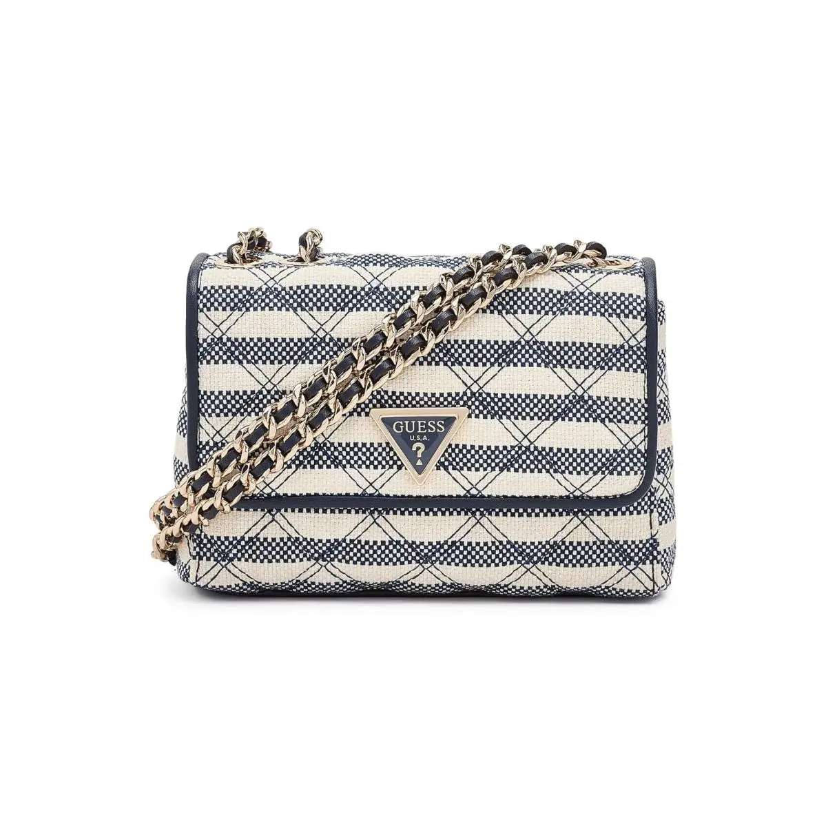 Woman`s Handbags Guess Giully II Mini Double Compartment Convertible Flap