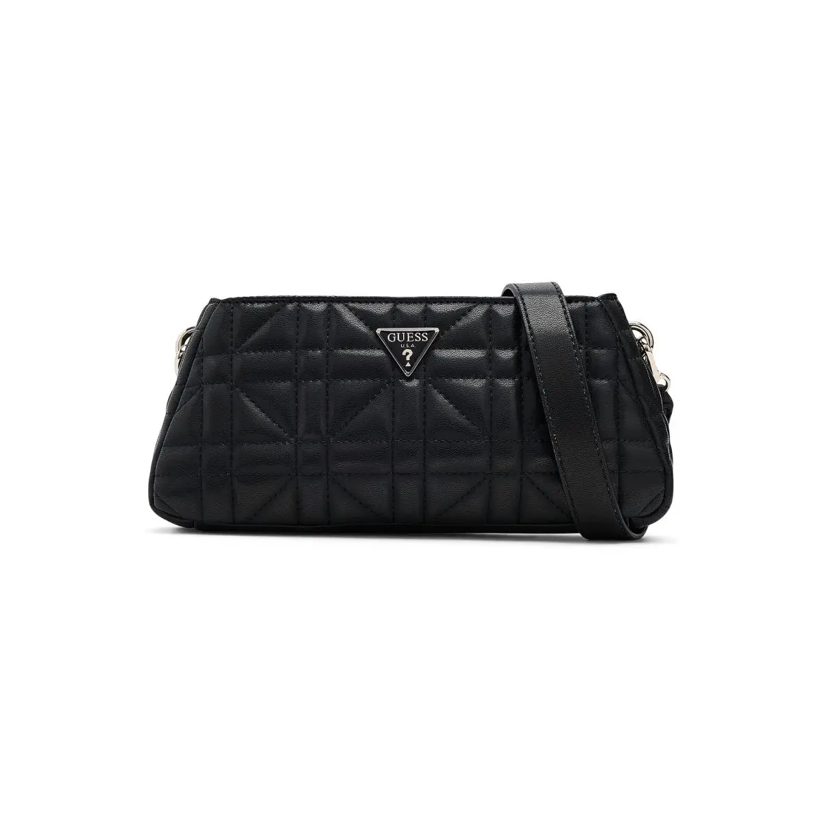 Woman`s Handbags  Edita Shoulder Bag Black by Guess