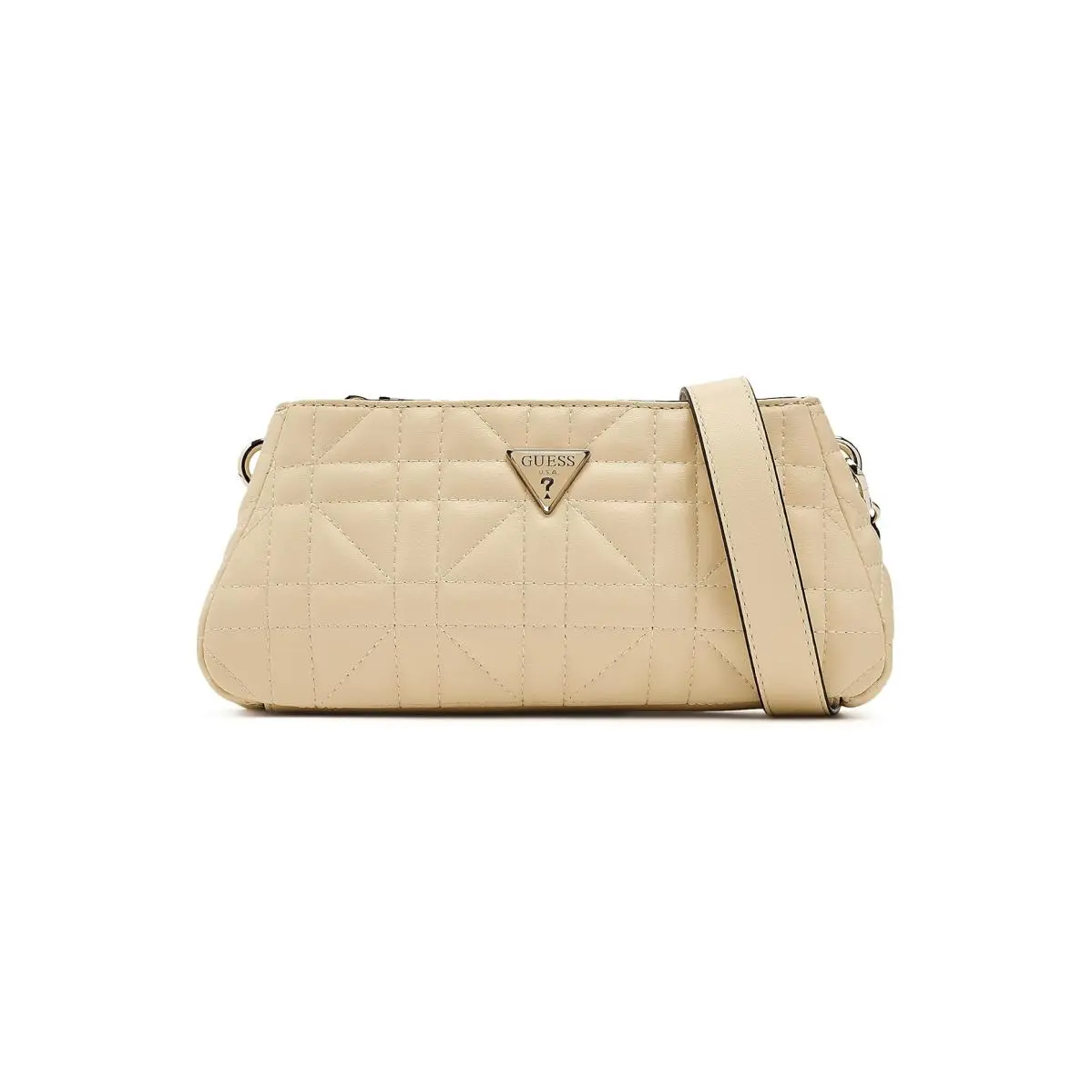 Woman`s Handbags  Edita Shoulder Bag Pale Yellow by Guess