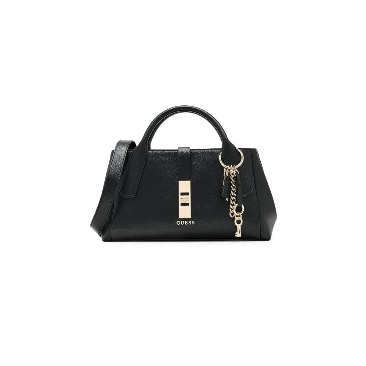 Woman`s Handbags  Brooke High Society Satchel Black by Guess