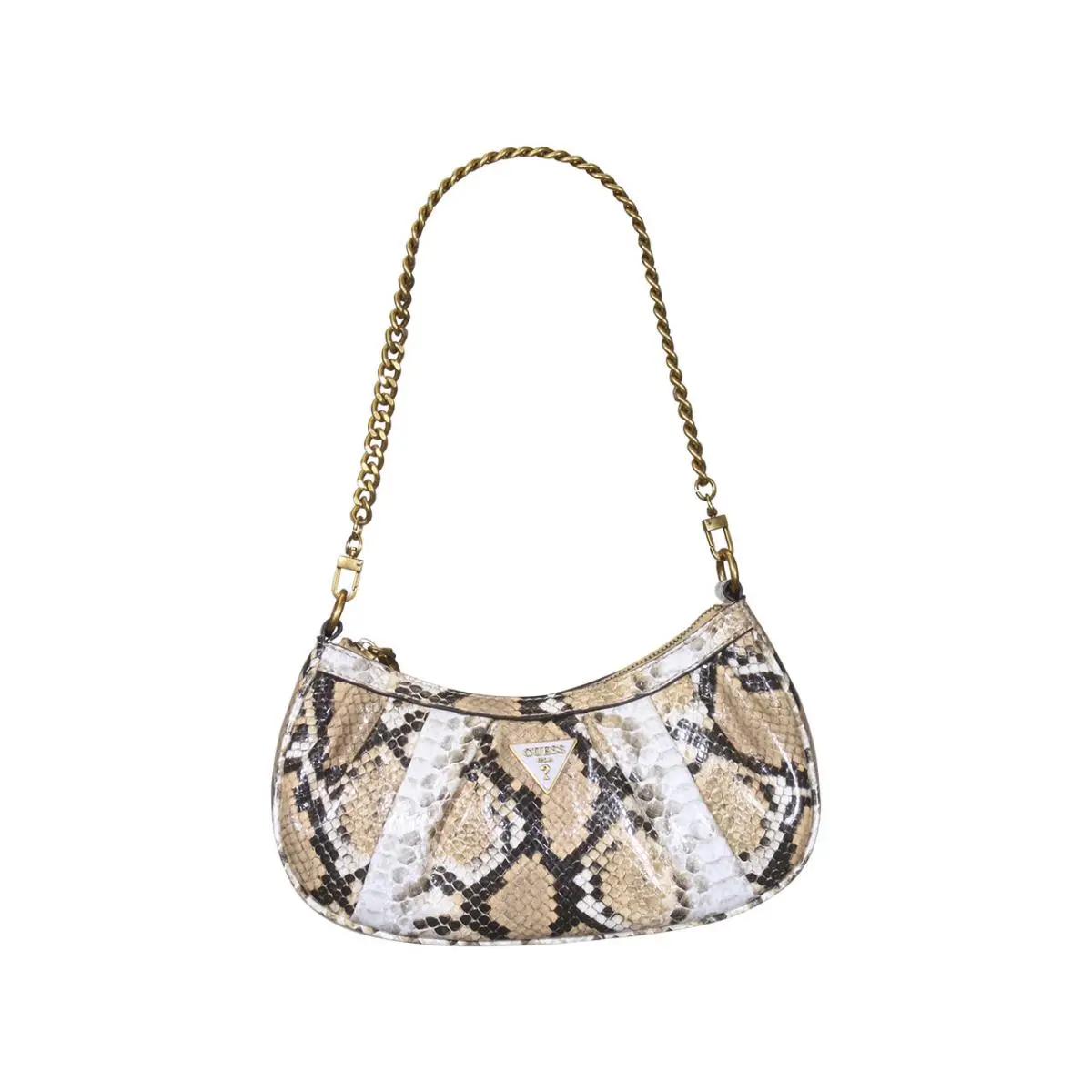 Women`s Mariana-mini Handbag Top Zip Shoulder Purse Bag Natural by Guess