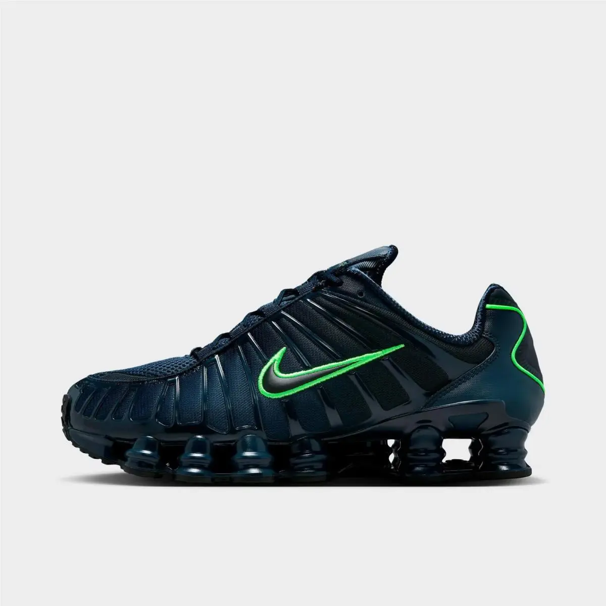 Men`s Nike Shox TL Thunder Blue/obsidian/green Strike/black AV3595 402