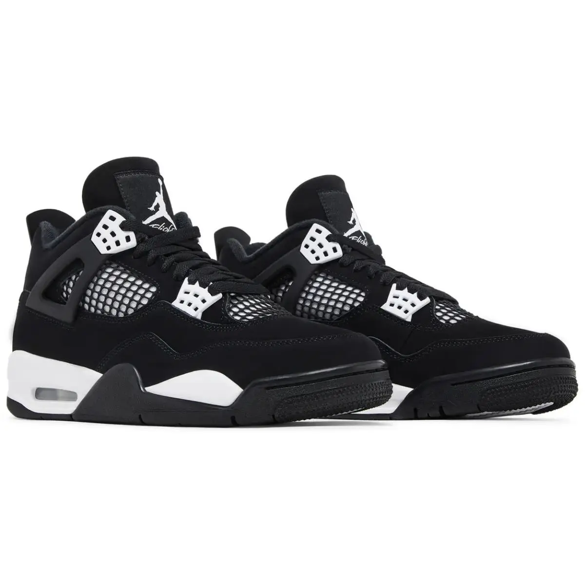 Nike shoes - Retro 4 - Retro - FQ8138 001 - Black/White 6