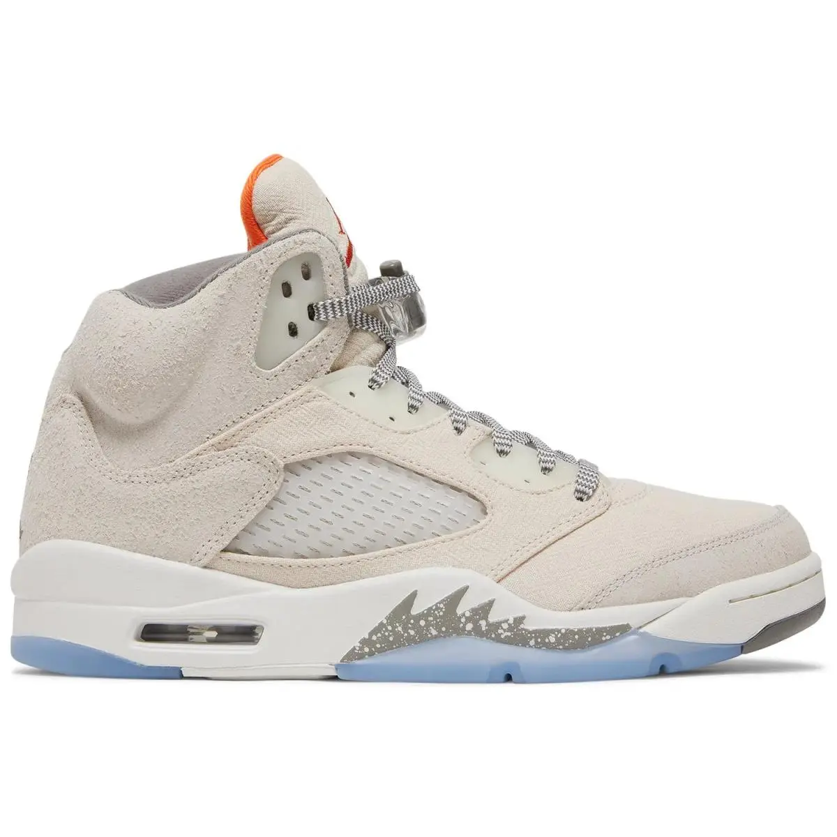Nike shoes - Jordan 5 - FD9222 180 - Light Orewood Brown/Safety Orange/FLat Pewter/Sail 4