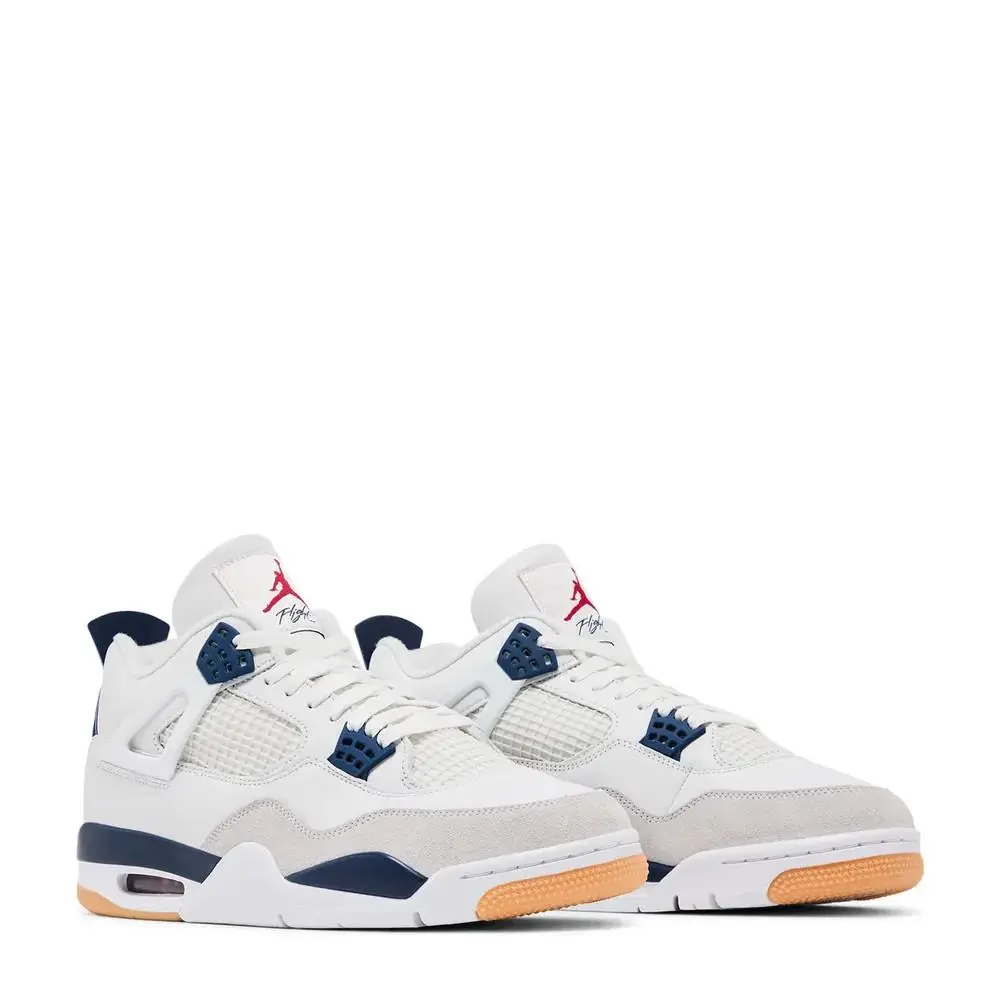 Nike shoes - Air Jordan SB 4 Retro SP Navy - DR5415-100 - White 8