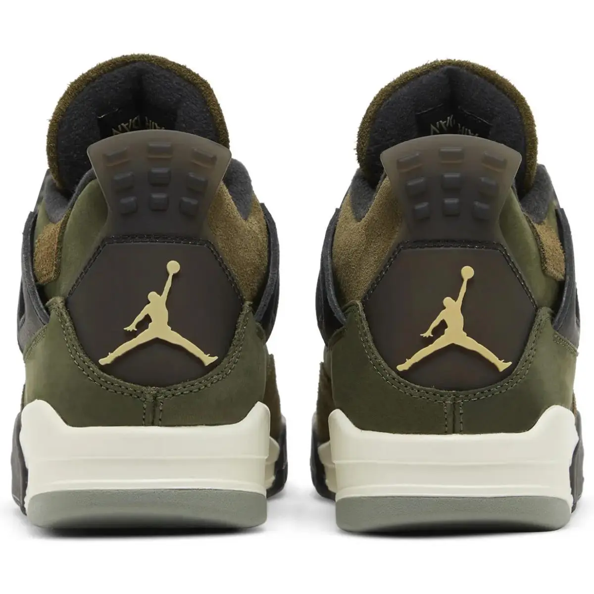 Nike shoes - Retro 4 - Retro - FB9927 200 - Medium Olive/Pale Vanilla/Khaki/Black/Sail 2