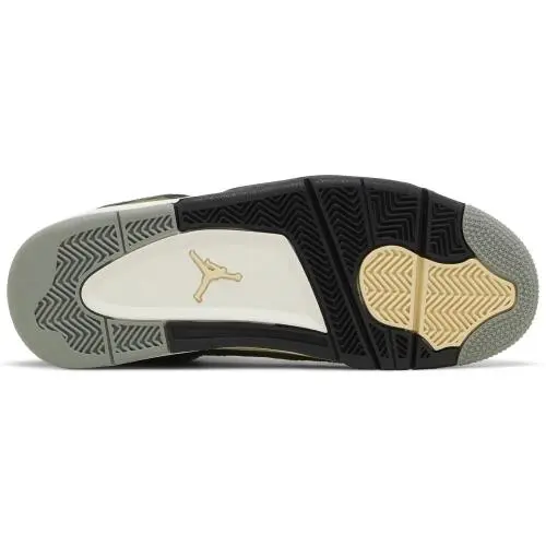 Nike shoes - Retro 4 - Retro - FB9927 200 - Medium Olive/Pale Vanilla/Khaki/Black/Sail 8