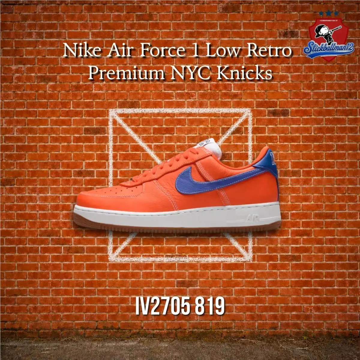 Nike Air Force 1 Low Retro Premium Nyc Knicks IV2705 819