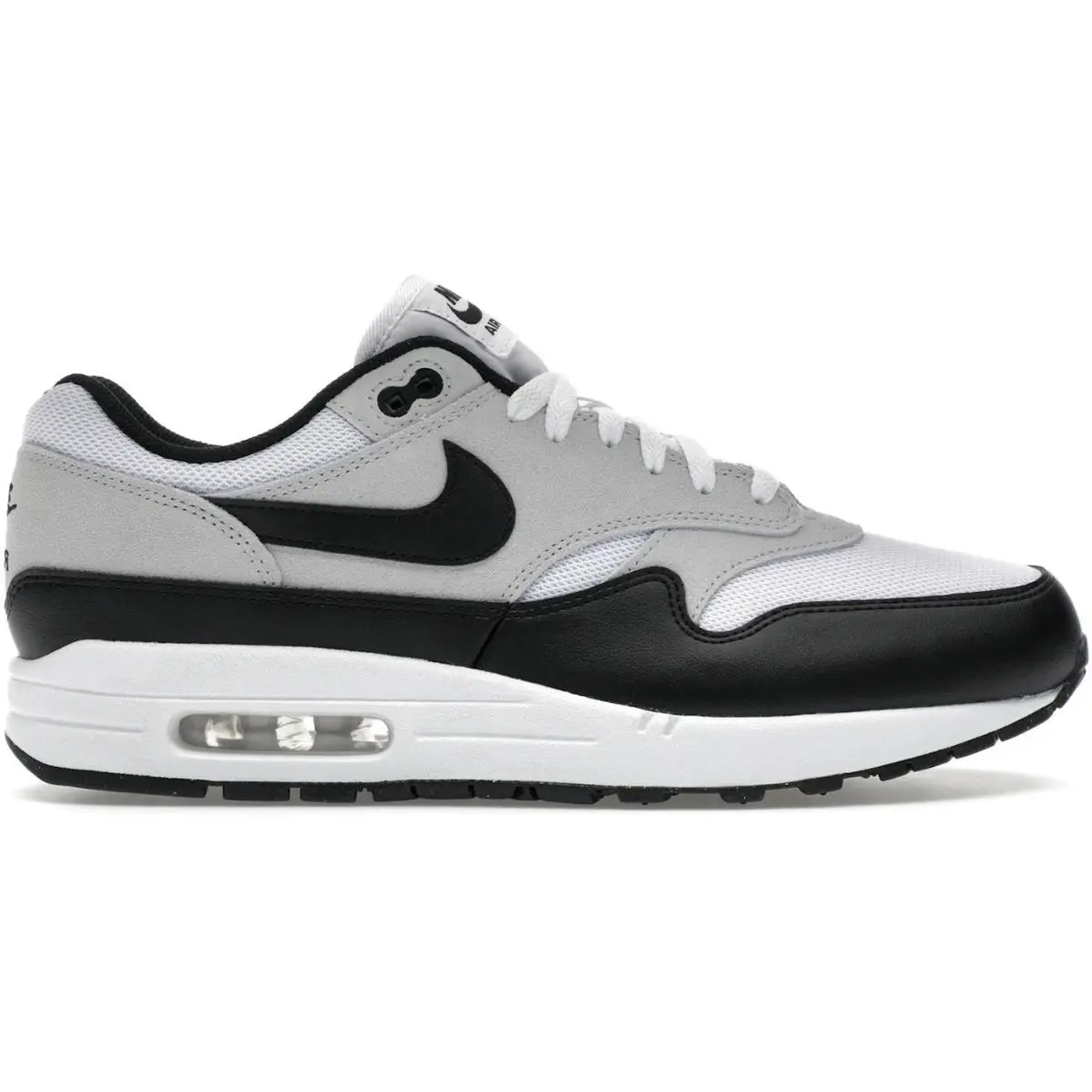 Nike Air Max 1 Essential White Pure Platinum Black FZ5808-102 - Multicolor