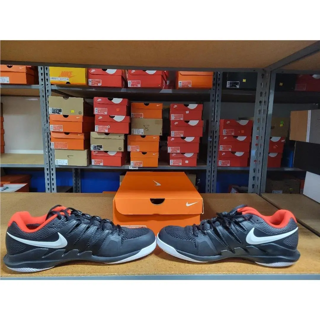 Nike shoes - Nike Air Zoom Vapor X HC - AA8030-016 - Black White Bright Crimson 1