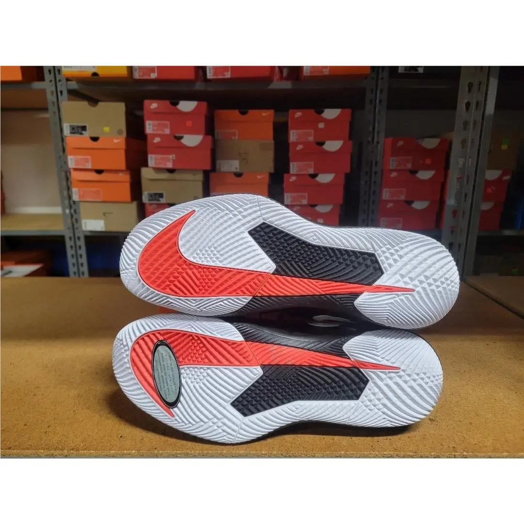 Nike shoes - Nike Air Zoom Vapor X HC - AA8030-016 - Black White Bright Crimson 8