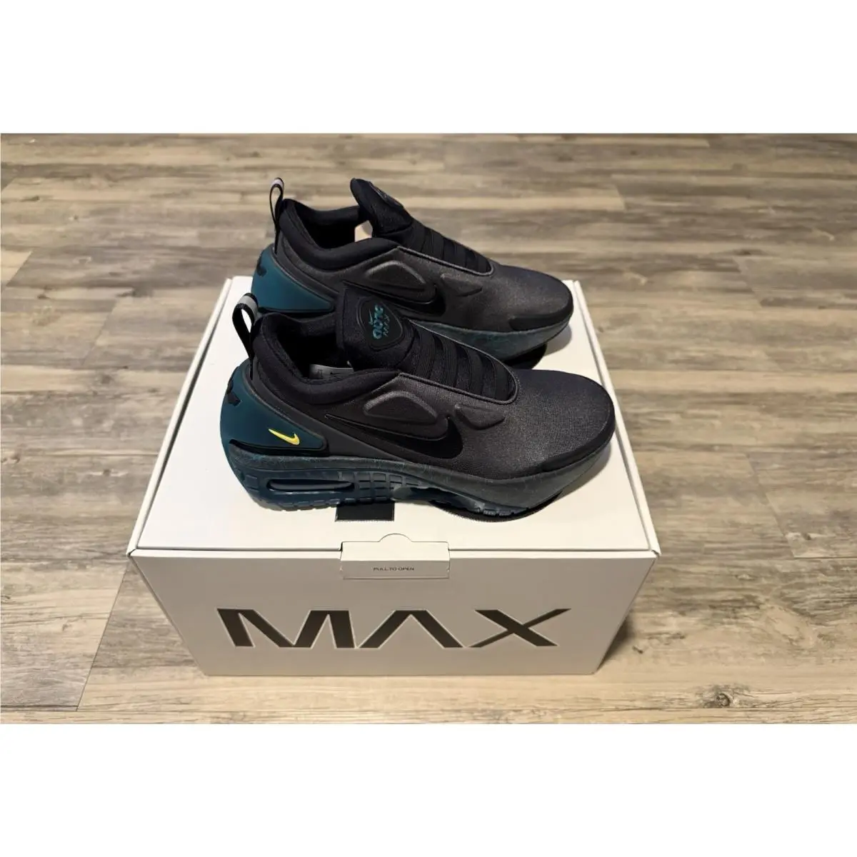 Nike Adapt Auto Max Self Lacing Smart Sneakers Anthracite/black CI5018-001