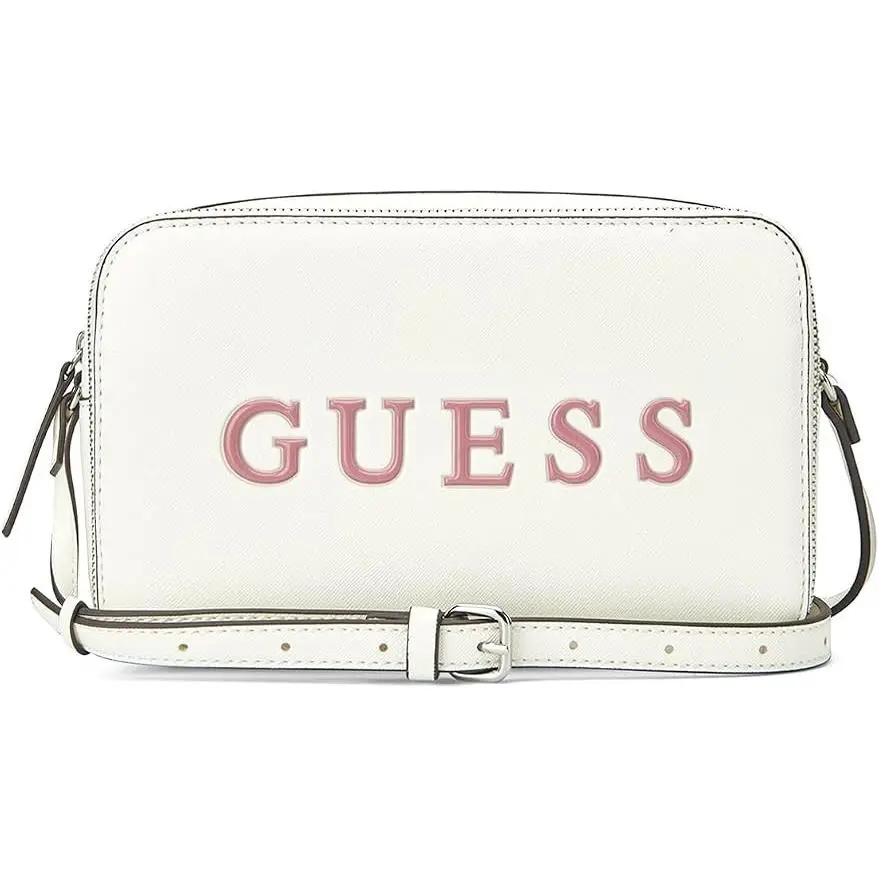 Guess Artemis Small Double Zip Crossbody Bag Purse
