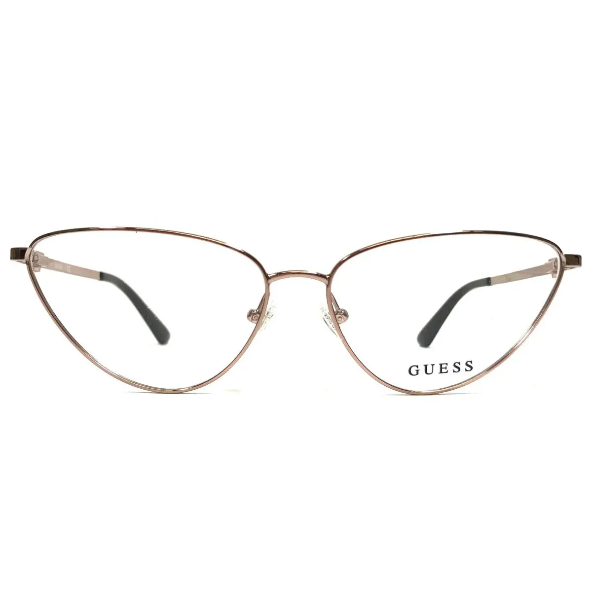 Guess Eyeglasses Frames GU2778 028 Rose Gold Pink Cat Eye Full Rim 59-15-140