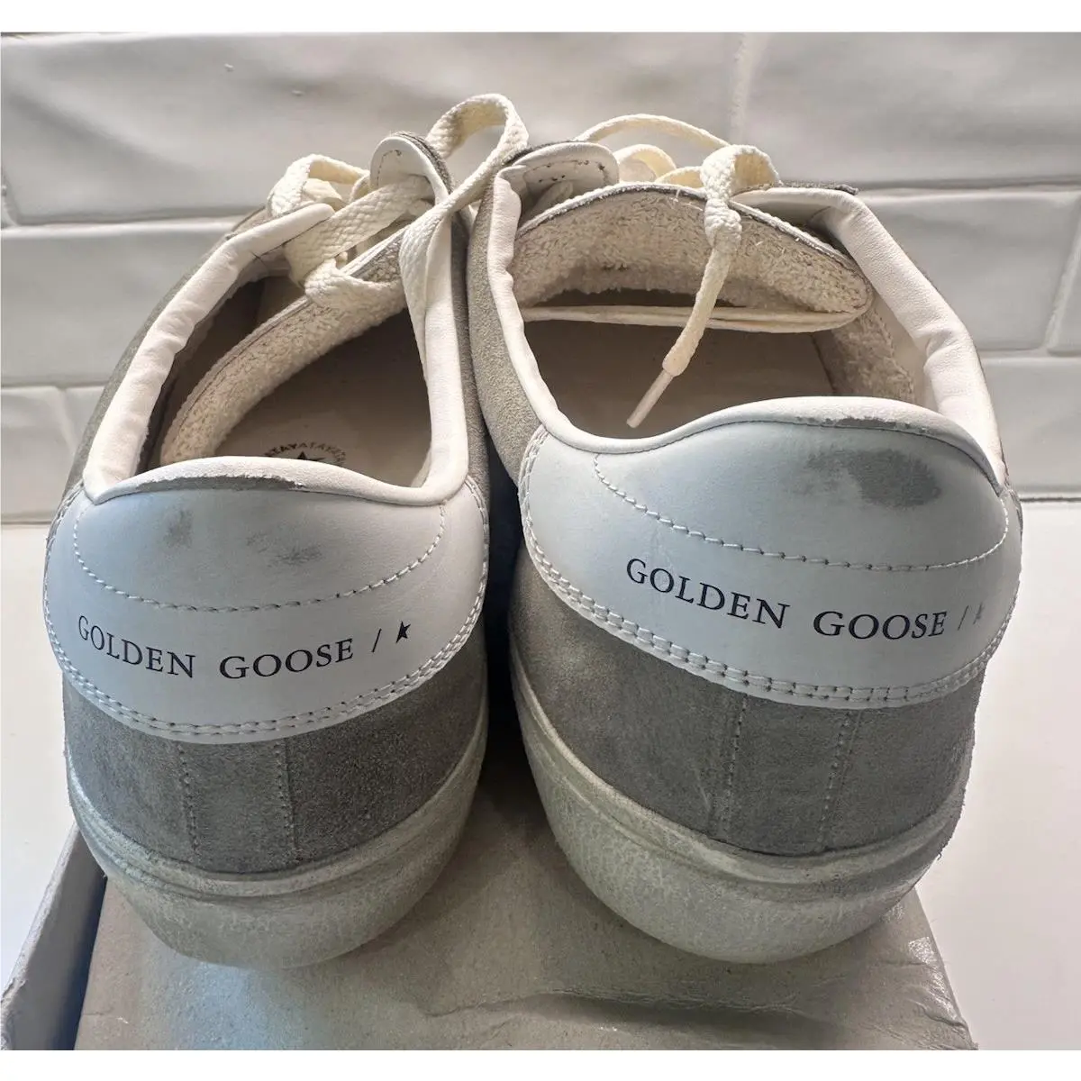 Golden Goose shoes - Soul Star - Soul Star - Taupe, White 2