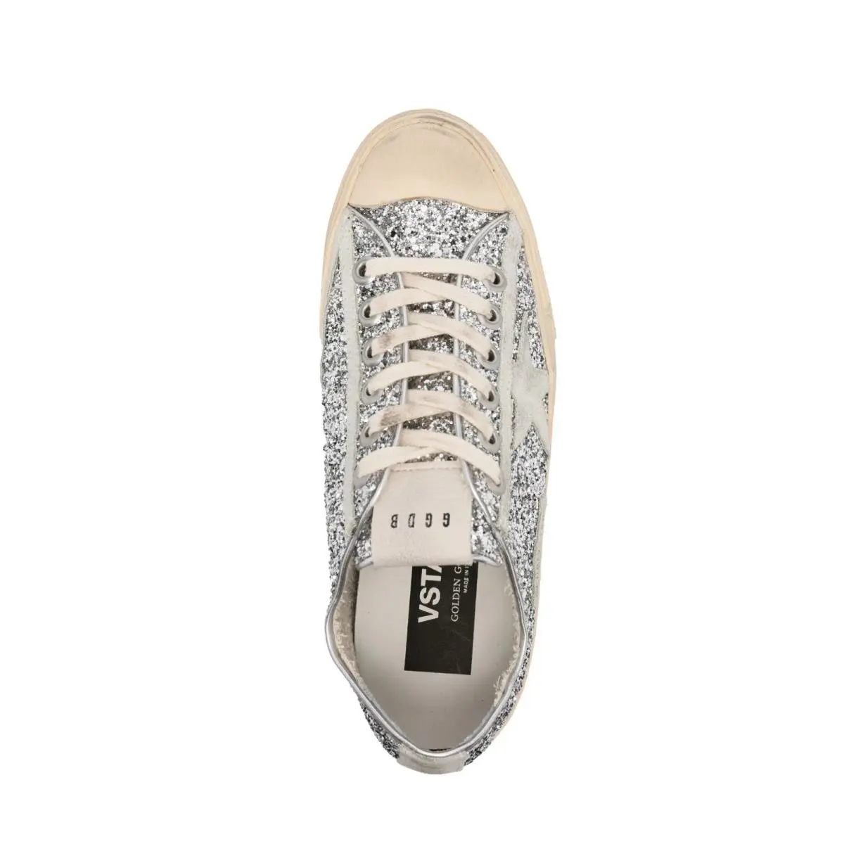 Golden Goose shoes - Golden Goose V-Star - Silver 2