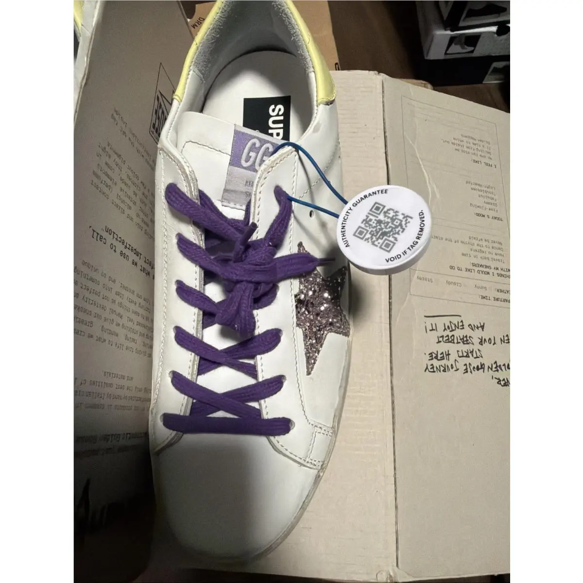 Golden Goose shoes - Golden Goose Superstar - Superstar - GCOWS590-E37 - White, Manufacturer: White/Gold 0