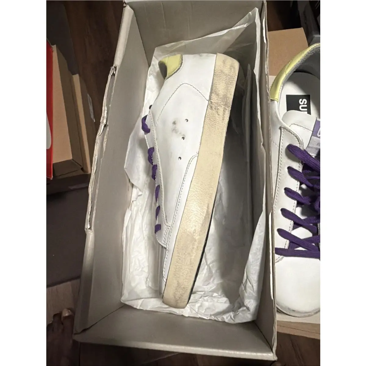 Golden Goose shoes - Golden Goose Superstar - Superstar - GCOWS590-E37 - White, Manufacturer: White/Gold 2