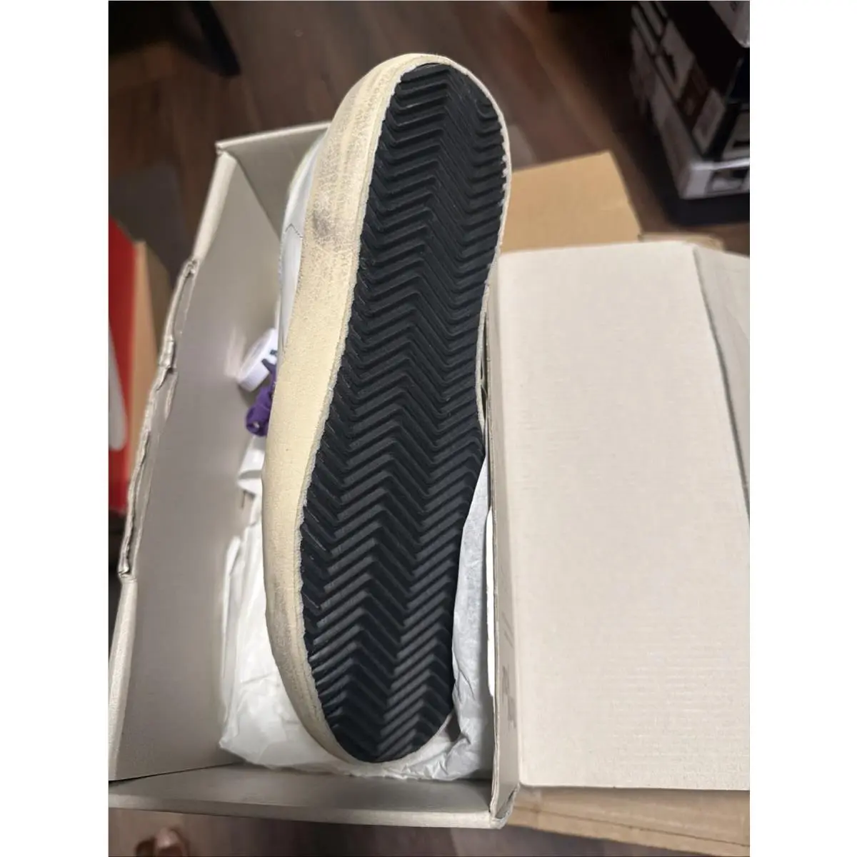 Golden Goose shoes - Golden Goose Superstar - Superstar - GCOWS590-E37 - White, Manufacturer: White/Gold 5