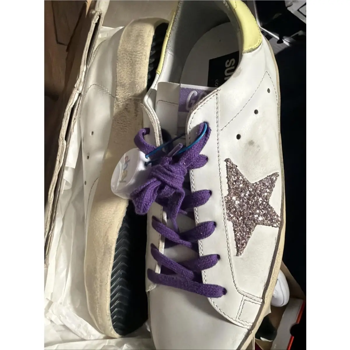 Golden Goose shoes - Golden Goose Superstar - Superstar - GCOWS590-E37 - White, Manufacturer: White/Gold 6