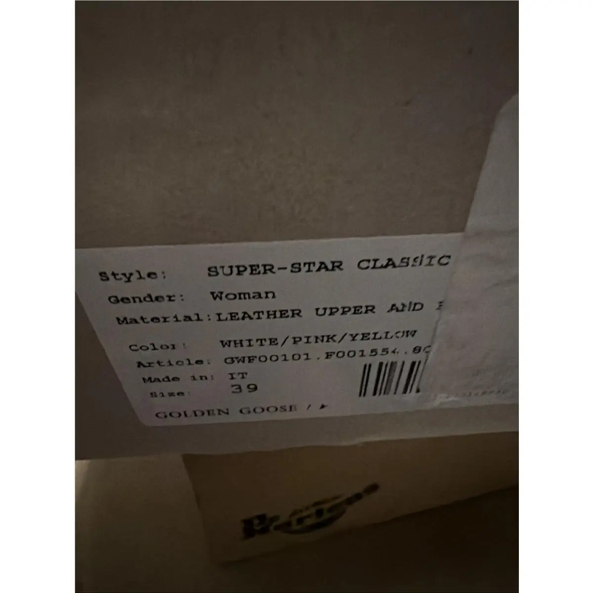 Golden Goose shoes - Golden Goose Superstar - Superstar - GCOWS590-E37 - White, Manufacturer: White/Gold 7