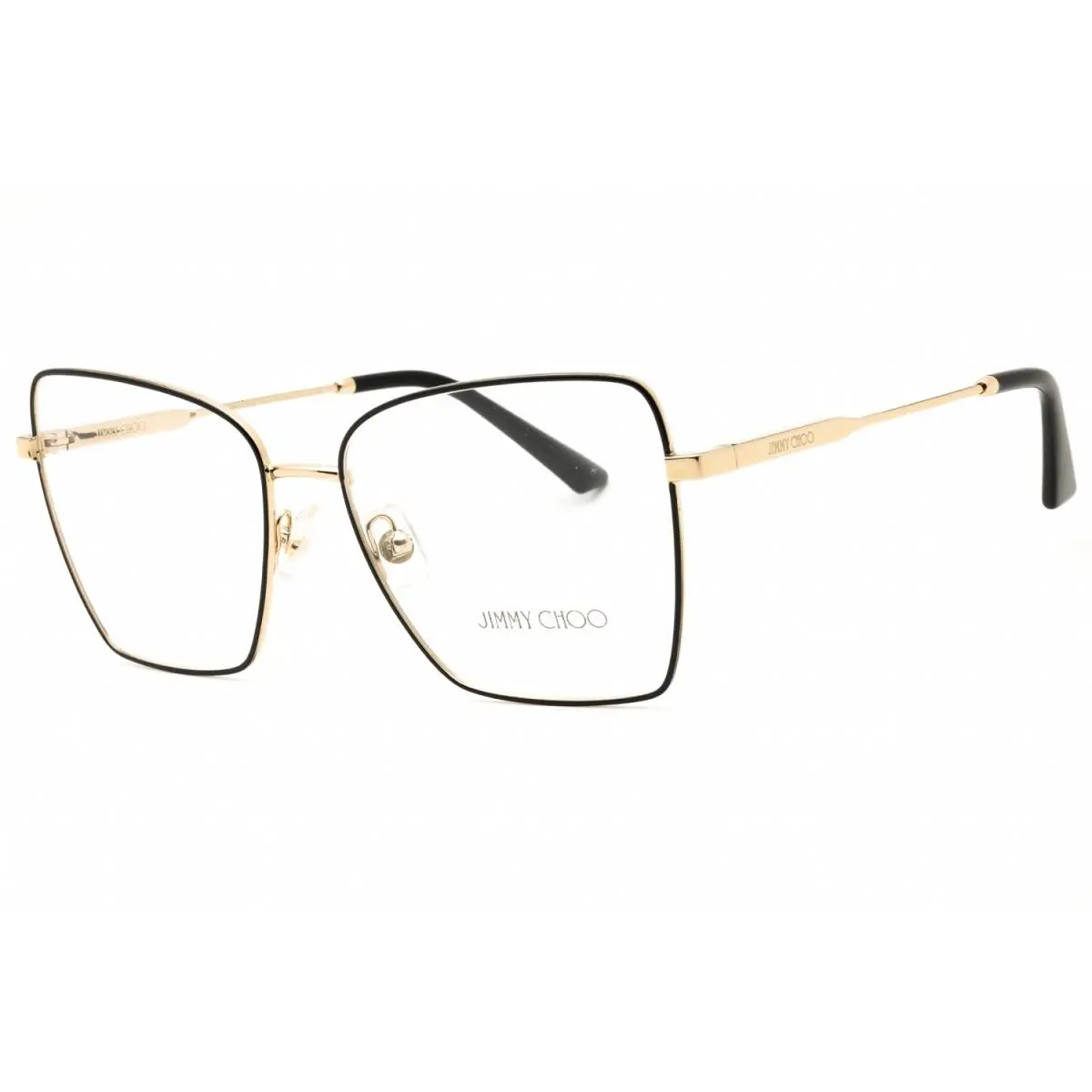 JC2007 3015 Pale Gold/black 55mm Eyeglasses by Jimmy Choo