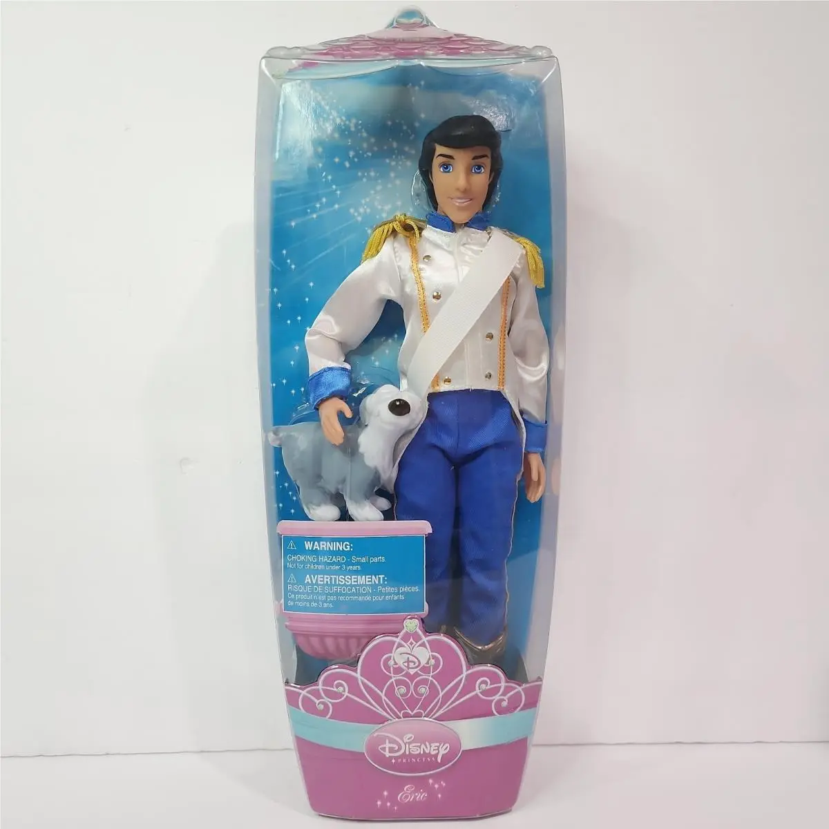 2009 Disney Store Misb 12 Prince Eric Max Doll Disney Princess Collection Ariel
