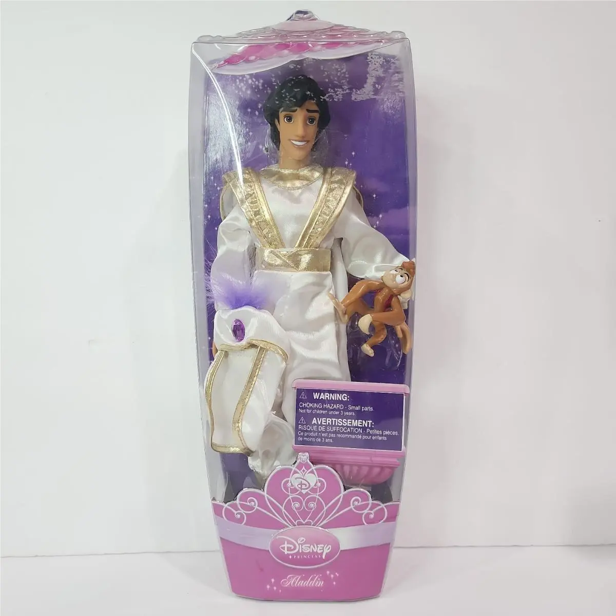 2009 Disney Store Misb 12 Aladdin Abu Doll Disney Princess Collection Jasmine