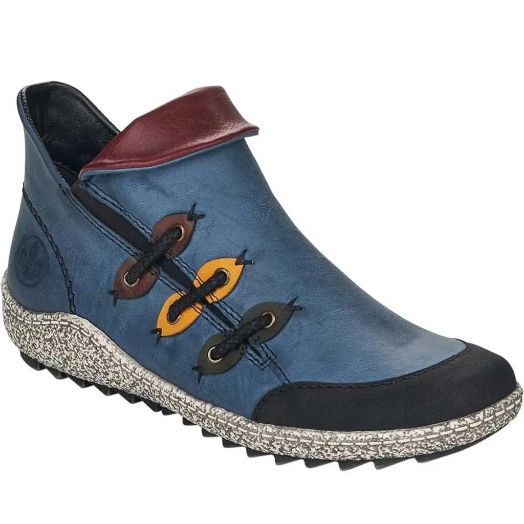 Rieker Women`s Z7582 Liv Ankle Bootie
