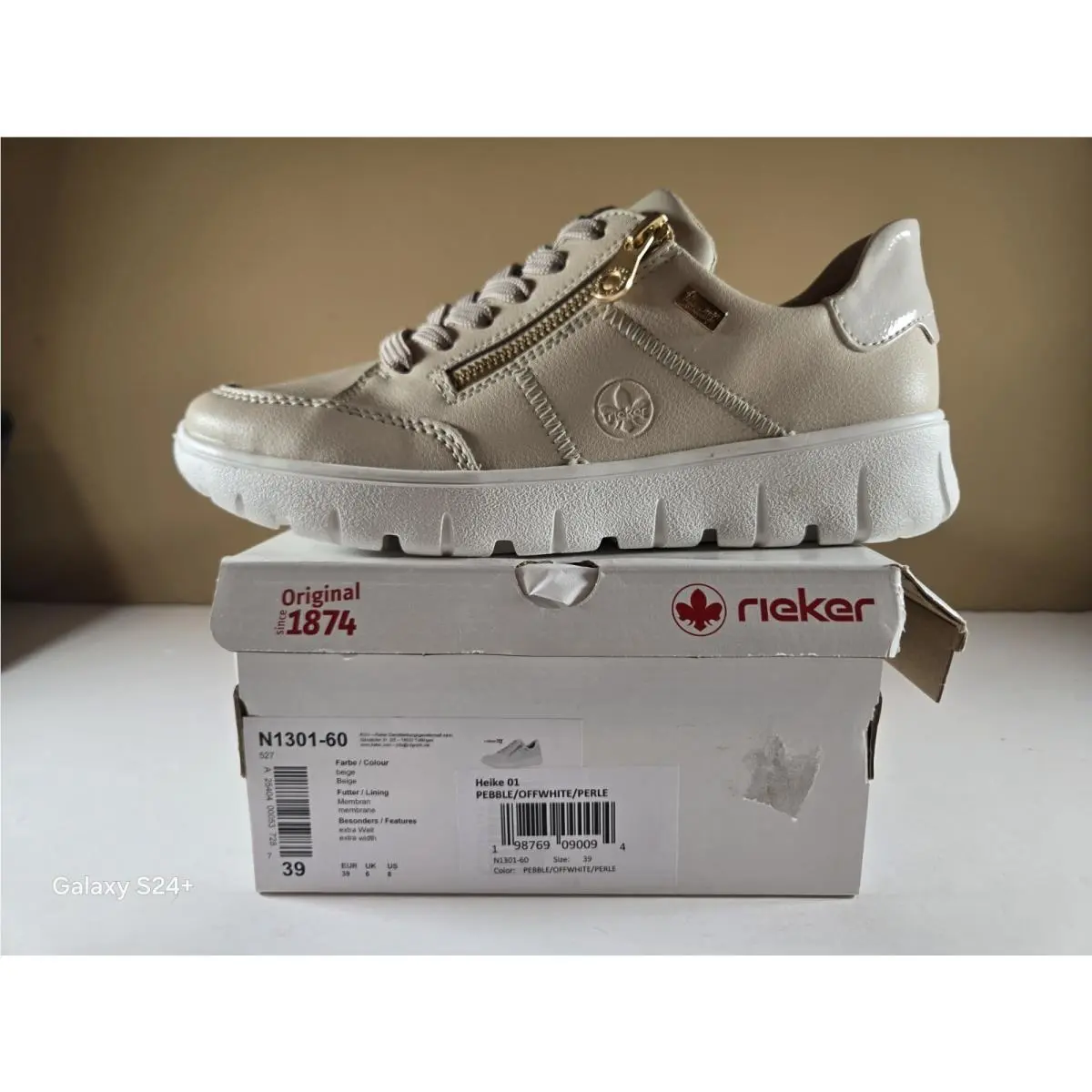 Rieker shoes - Beige 5