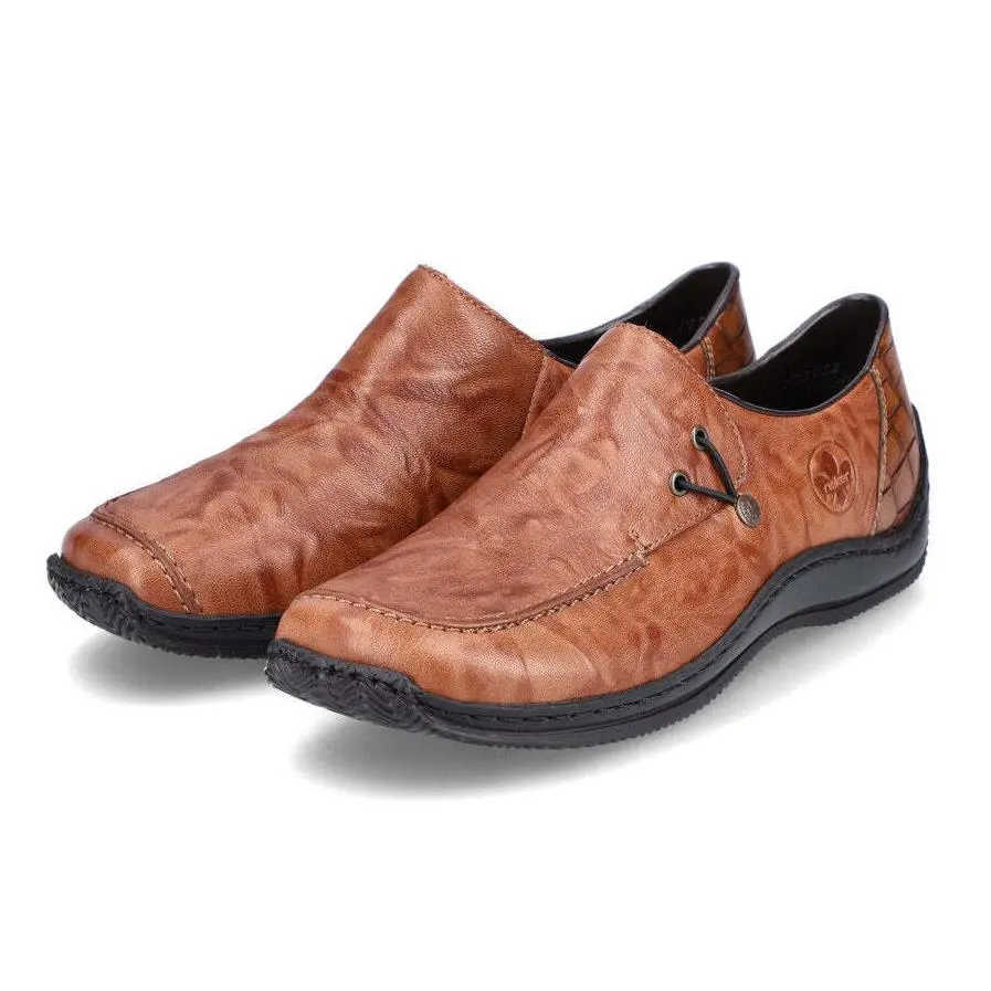 Rieker Women`s L1750-22 Casual Slip-on Loafers Size 41