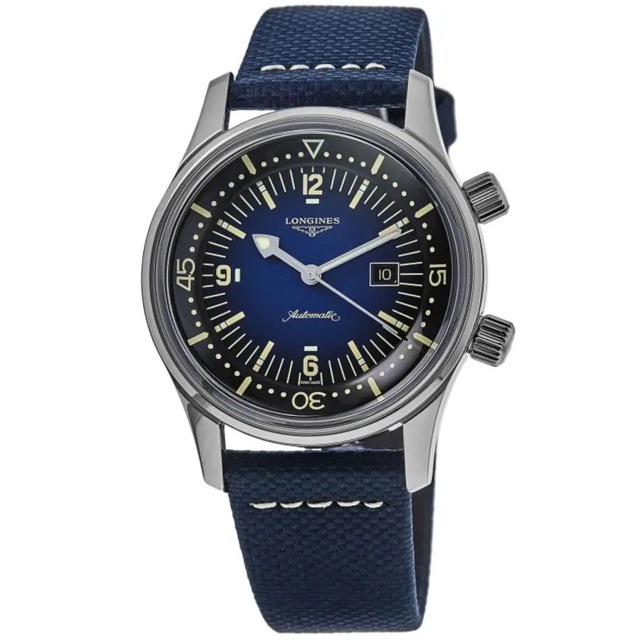 Longines Legend Diver Automatic Blue Dial Steel Unisex Watch L3.374.4.90.2