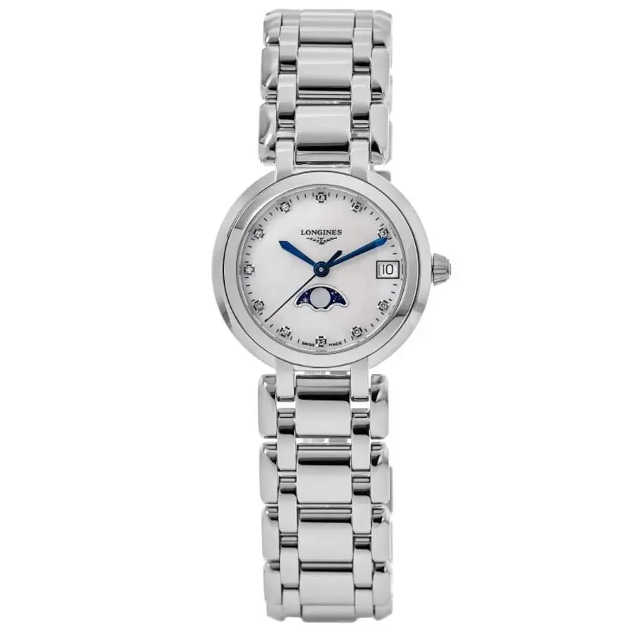 Longines Primaluna Moonphase Mother of Pearl Women`s Watch L8.115.4.87.6