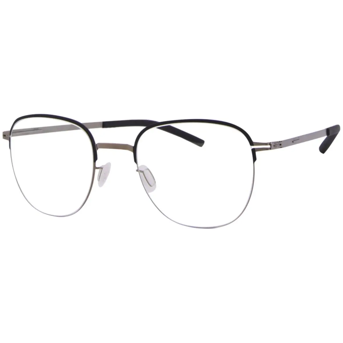 Ic Berlin Notos Eyeglasses Women`s Bronze/matte Black Full Rim Oval Shape 47mm