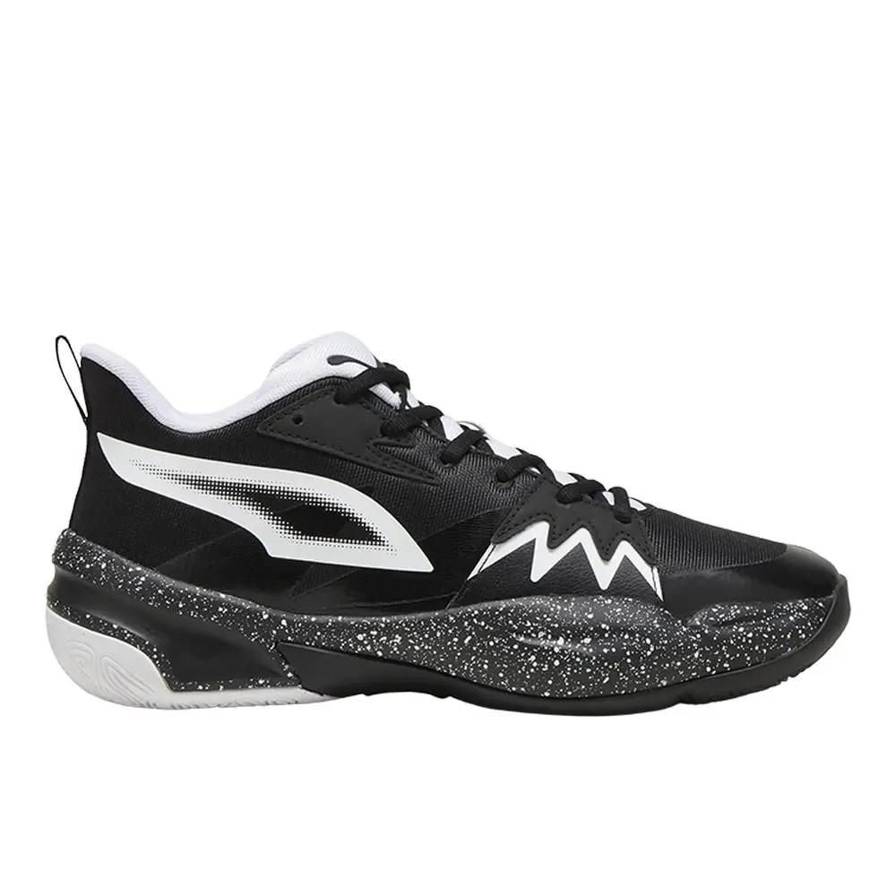 Puma Genetics Speckle Basketball Mens Black Sneakers Athletic Shoes 31040502