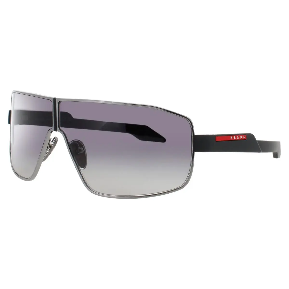 ps 54ys 5AV09U Sunglasses Gunmetal Frame Grey Gradient Lenses 74 mm by Prada