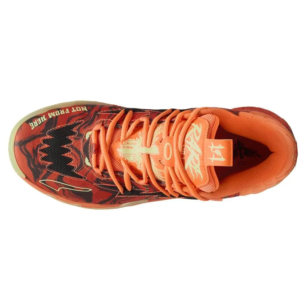 Puma shoes - PUMA  X Lamelo Ball Mb.03 Halloween Basketball - 31117601 - Orange (UPC: 197670823401) 2