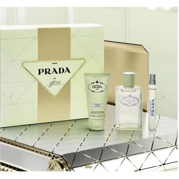 Perfect For The Holidays Prada Les Infusions De Perfume Gift Set 3 Piece