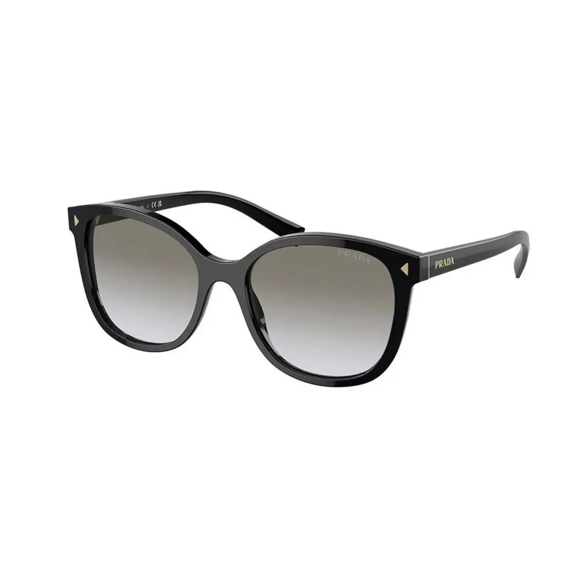 Women`s Black Square Sunglasses PR22ZS 1AB0A7 by Prada