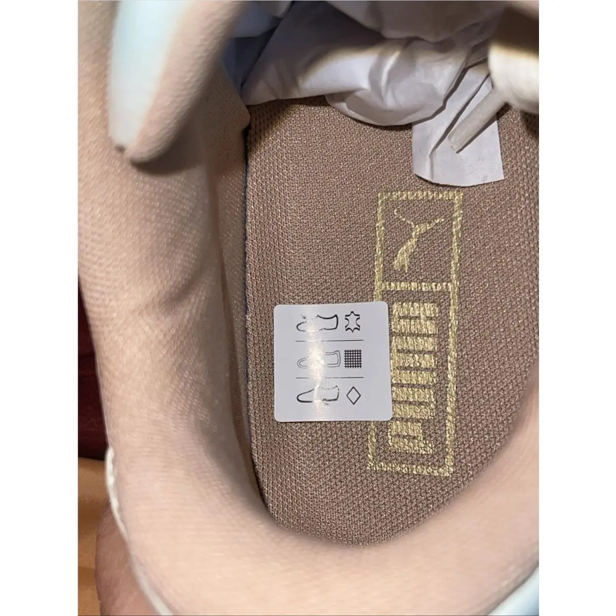Puma shoes - Puma CA Pro Lux - Pro Lux - 390133 02 - Pristine/Gum (UPC: 0195552699793) 7