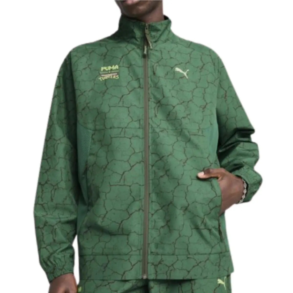 Puma clothing - TMNT Full Zip Pumatech Track Jacket - 630102 37 - Green (UPC: 197673678336) 3