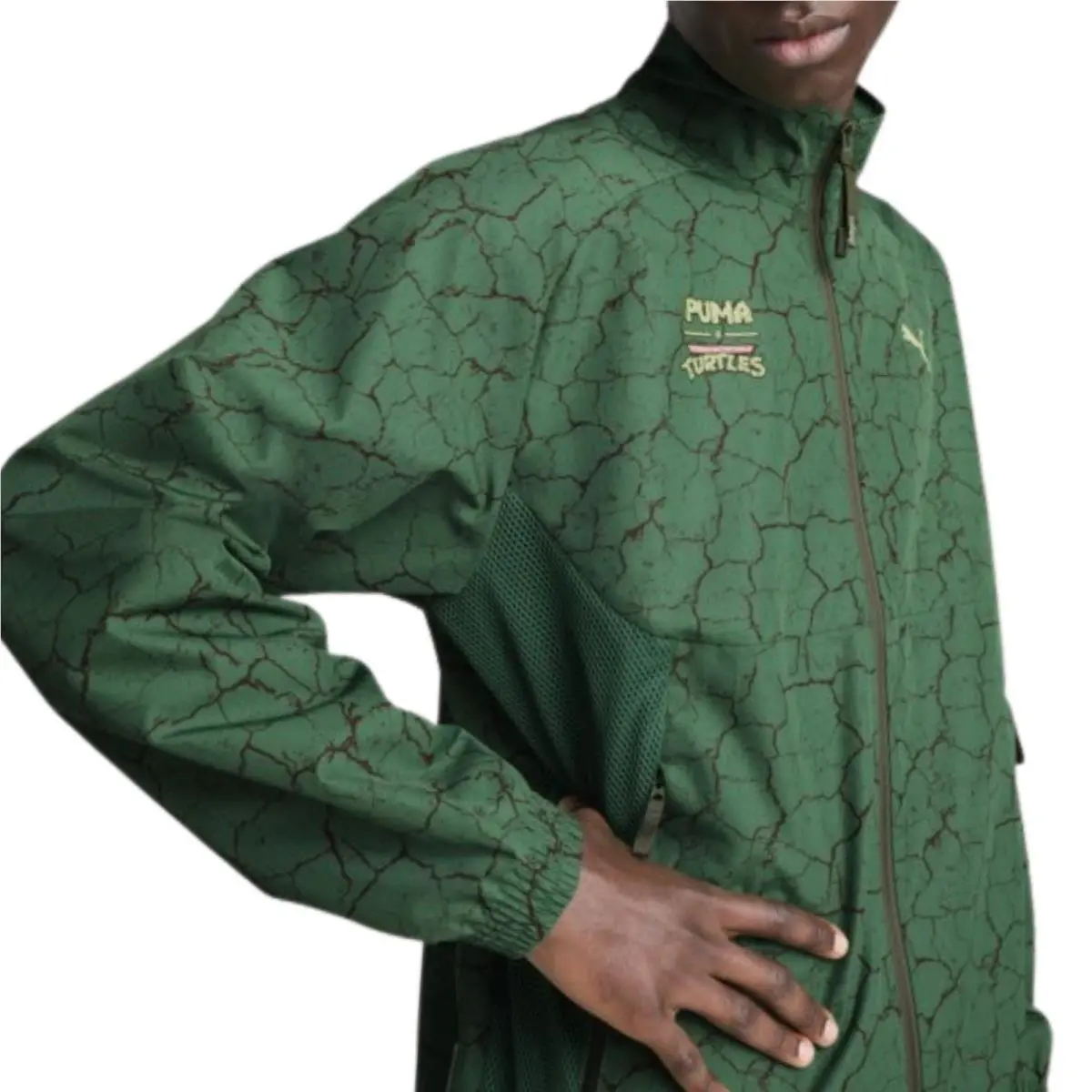 Puma clothing - TMNT Full Zip Pumatech Track Jacket - 630102 37 - Green (UPC: 197673678336) 5