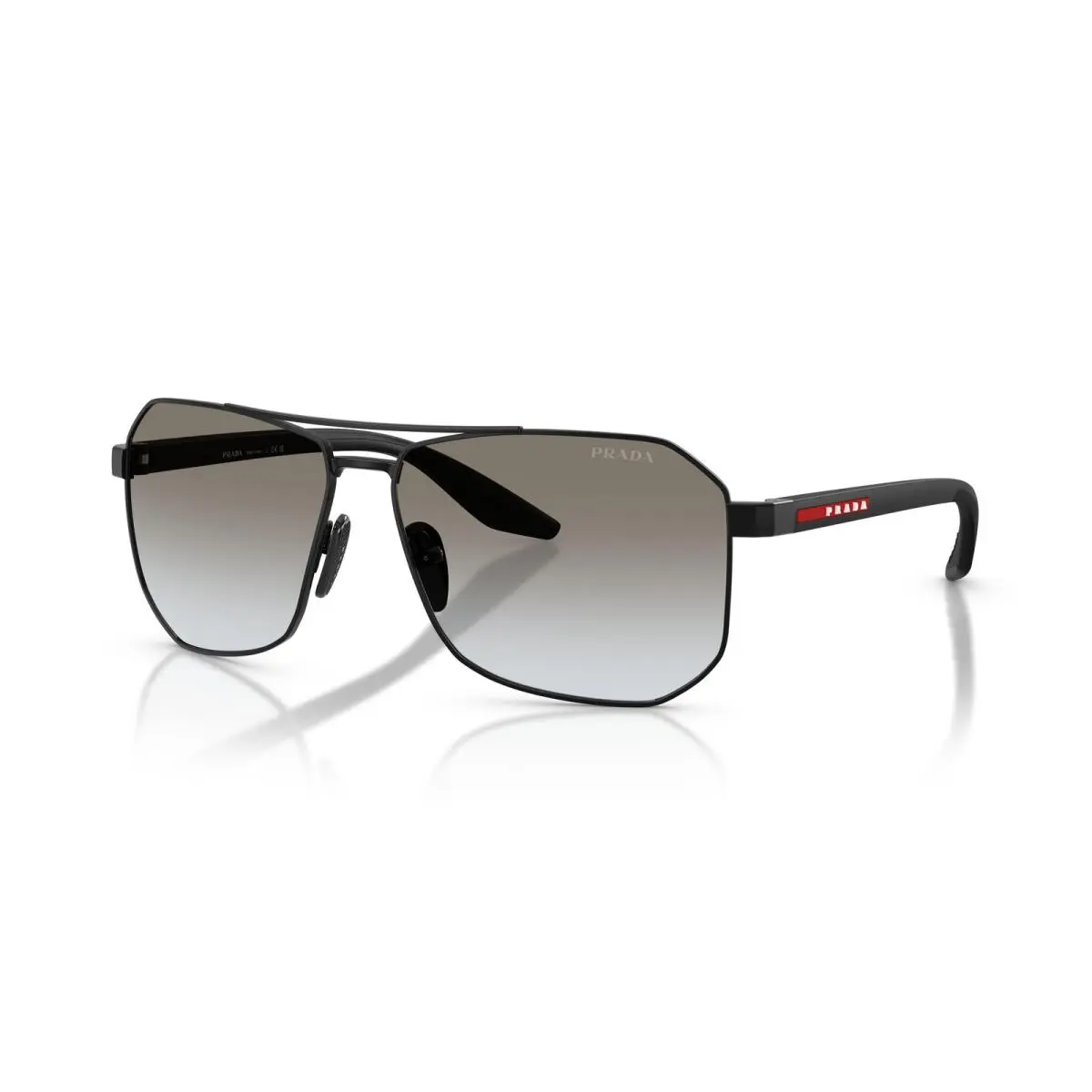 Linea Rossa A53S Sunglasses 1BO5O0 Black by Prada