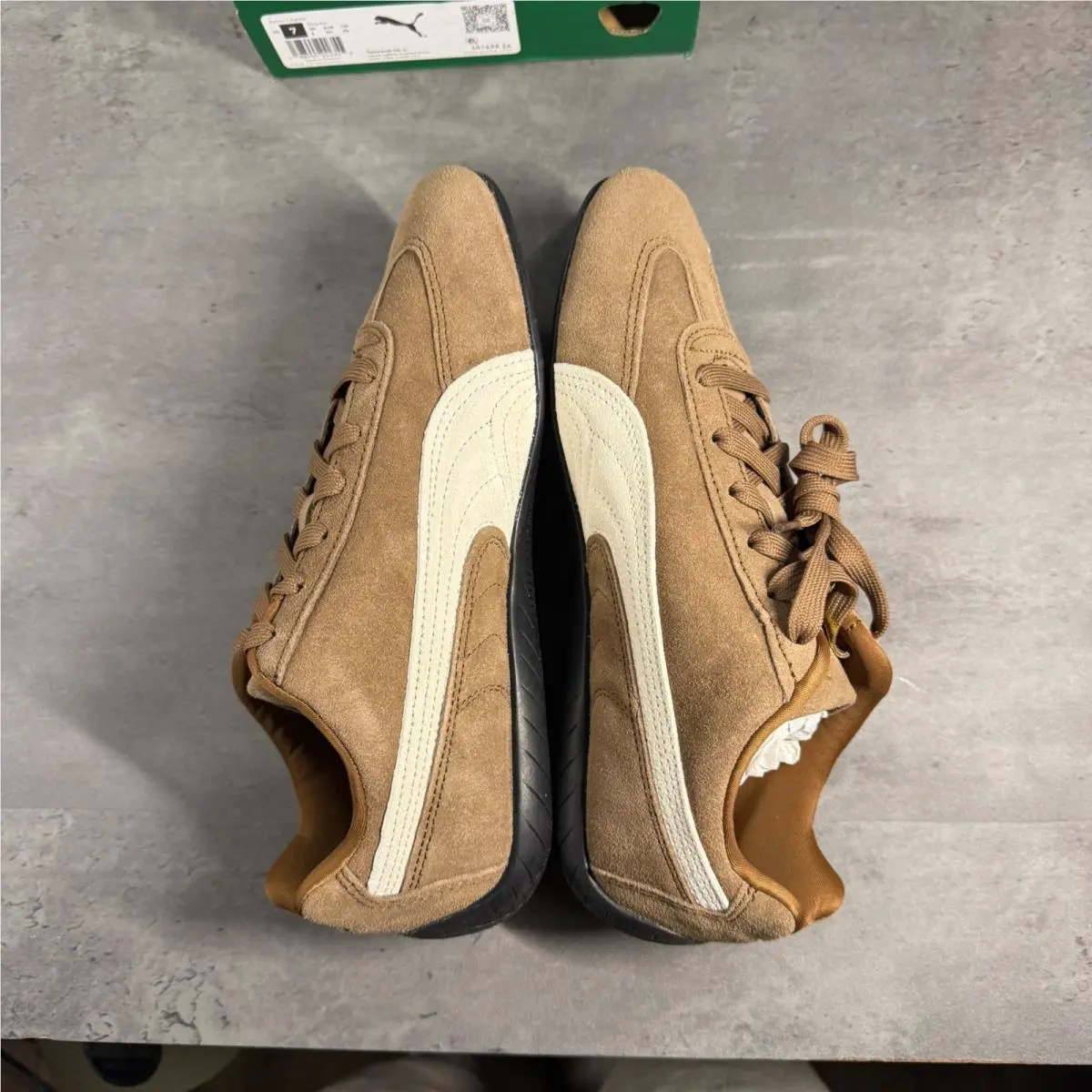 Puma shoes - Puma Speedcat OG Jr - Speedcat - Brown 1